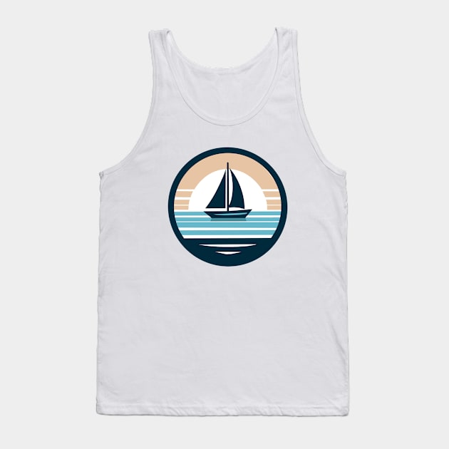 Sail Tank Top by Rekayasabumi